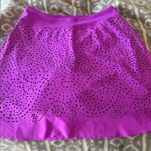 Title Nine Purple A-Line Skirt